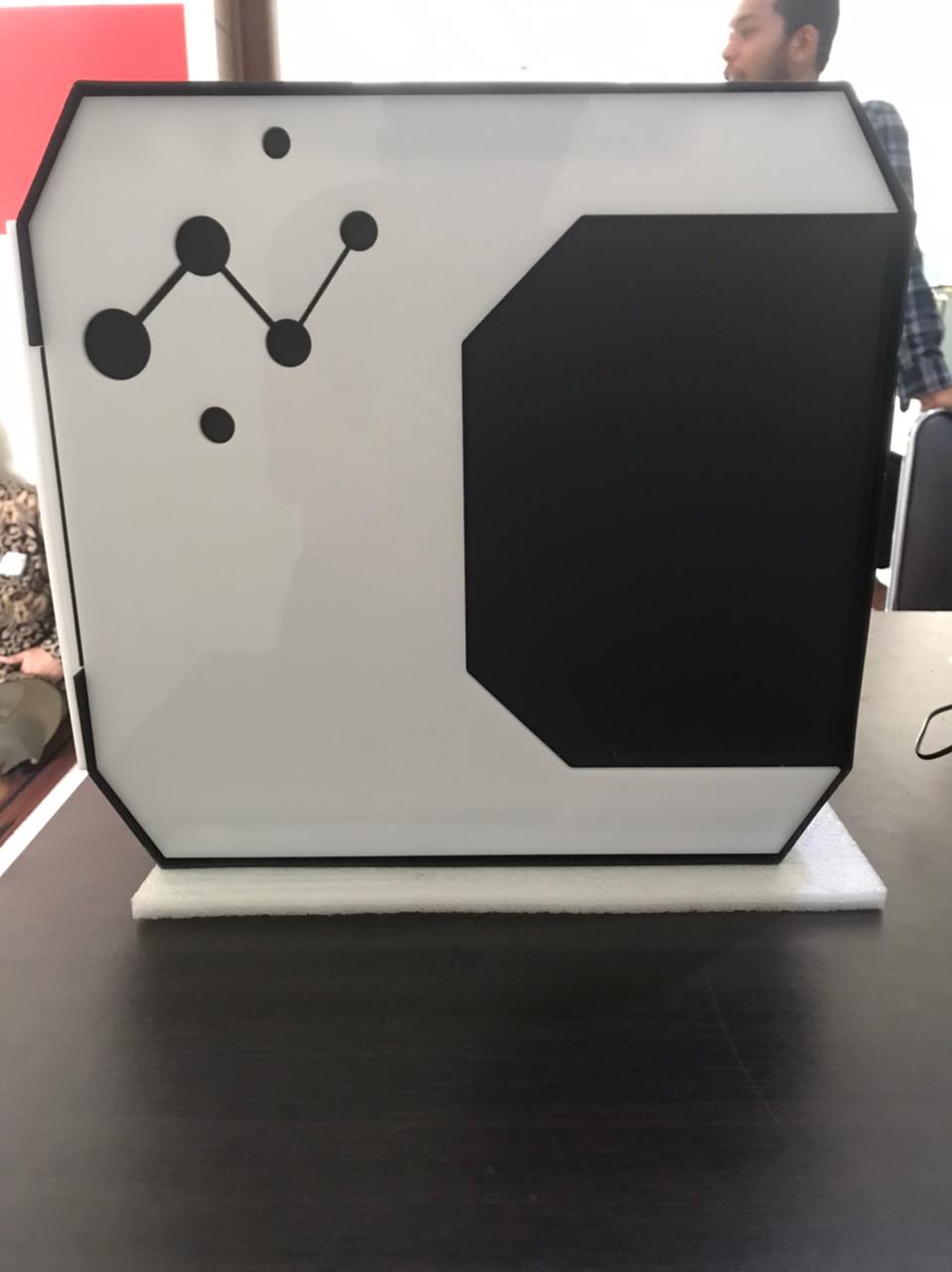 Digital Microscope Scanner — front view of the patented device
